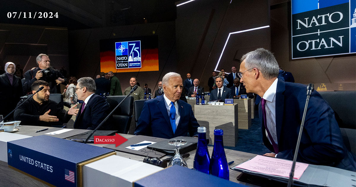 DACASSO OUTFITS THE 75th ANNIVERSARY NATO OTAN SUMMIT IN WASHINGTON DC