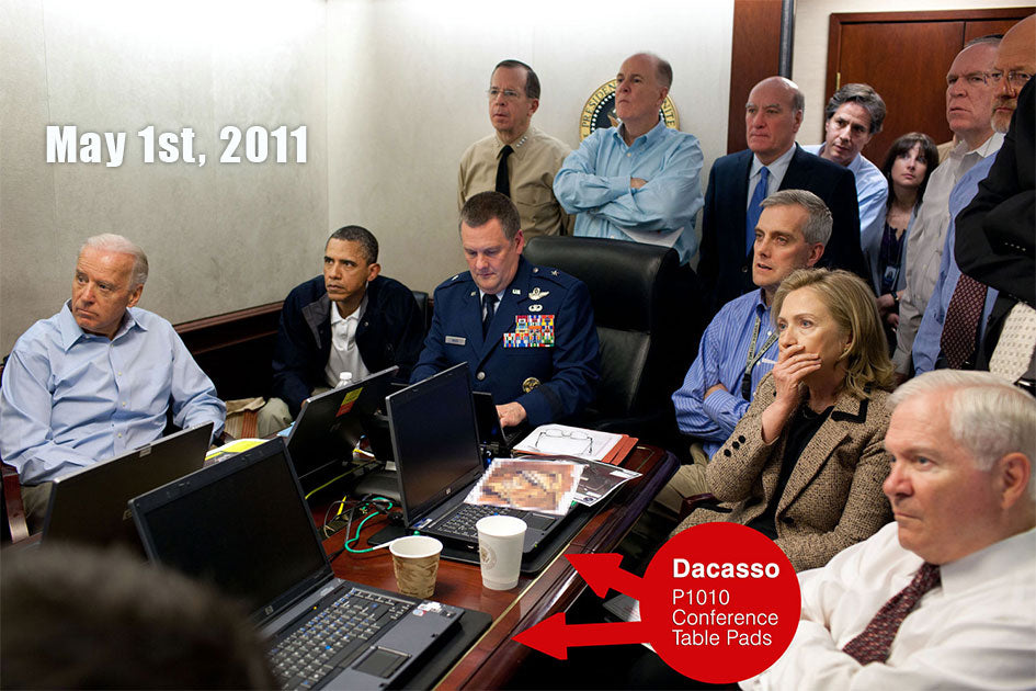 Dacasso in the White House Situation Room during Osama bin Laden raid