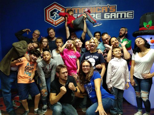 2018 Annual Christmas Party at America’s Escape Game