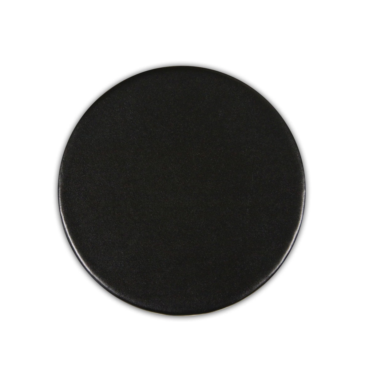 Black Bonded Leather Coaster