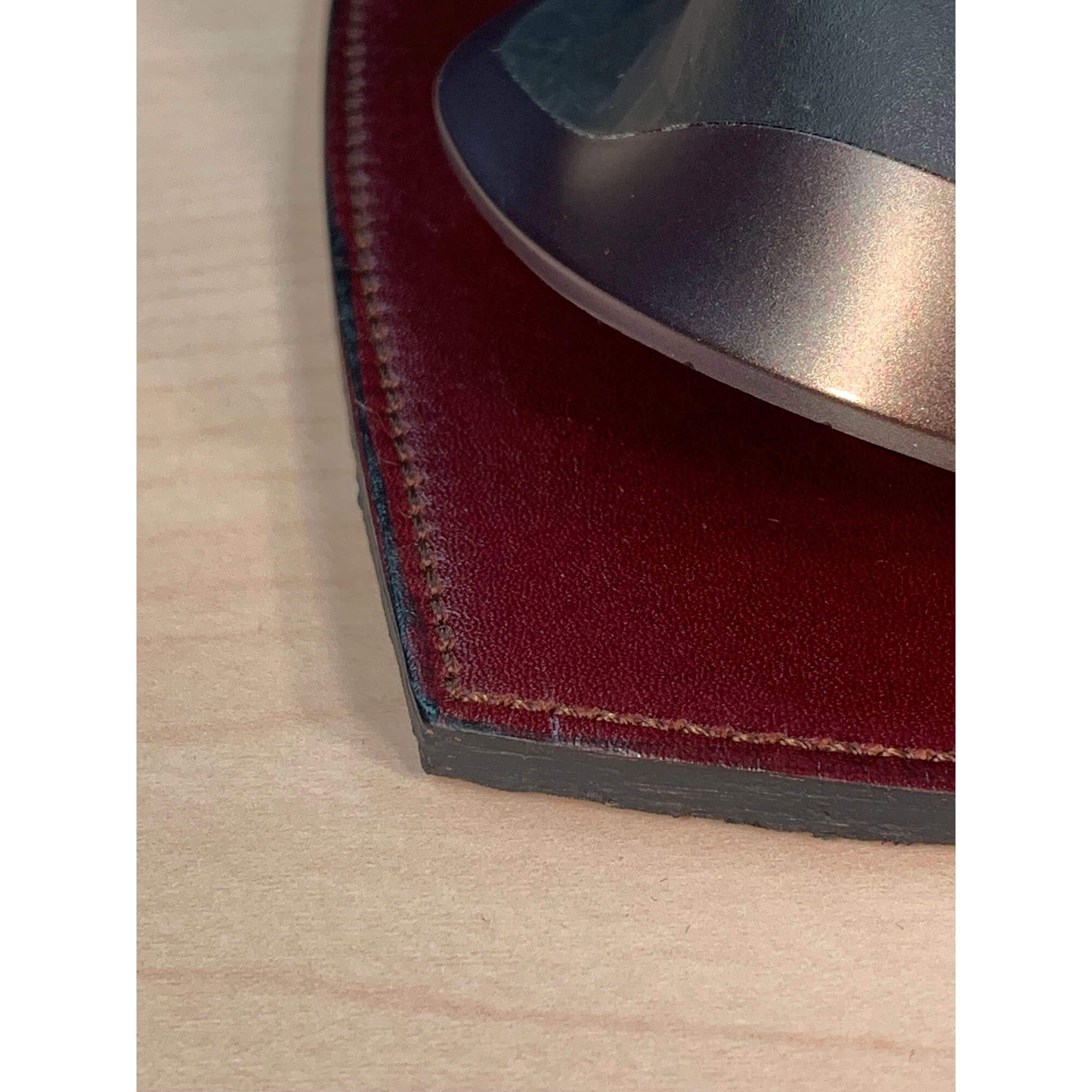 Mocha Leather Mouse Pad
