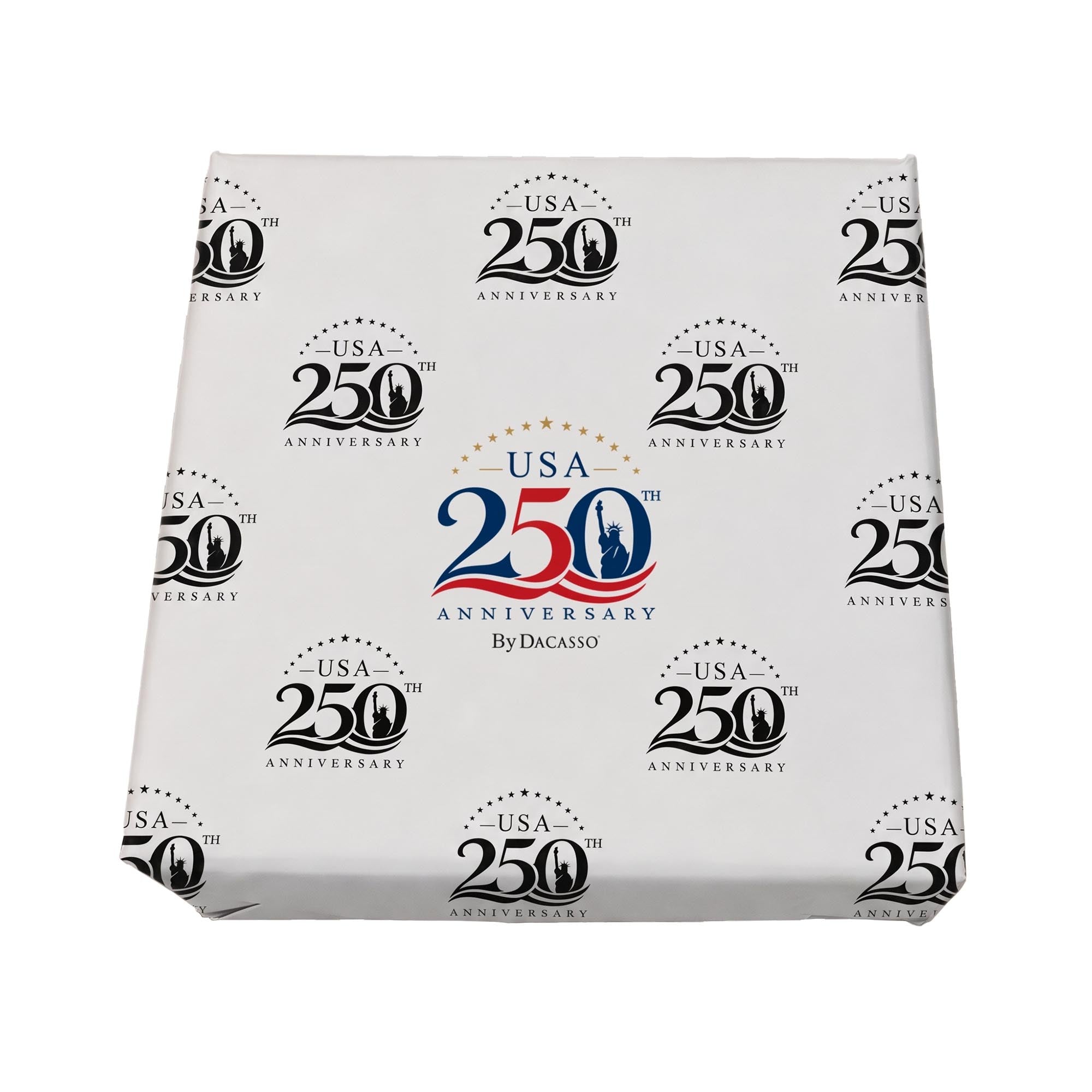 White Leather 4 Square Coaster Set with Holder