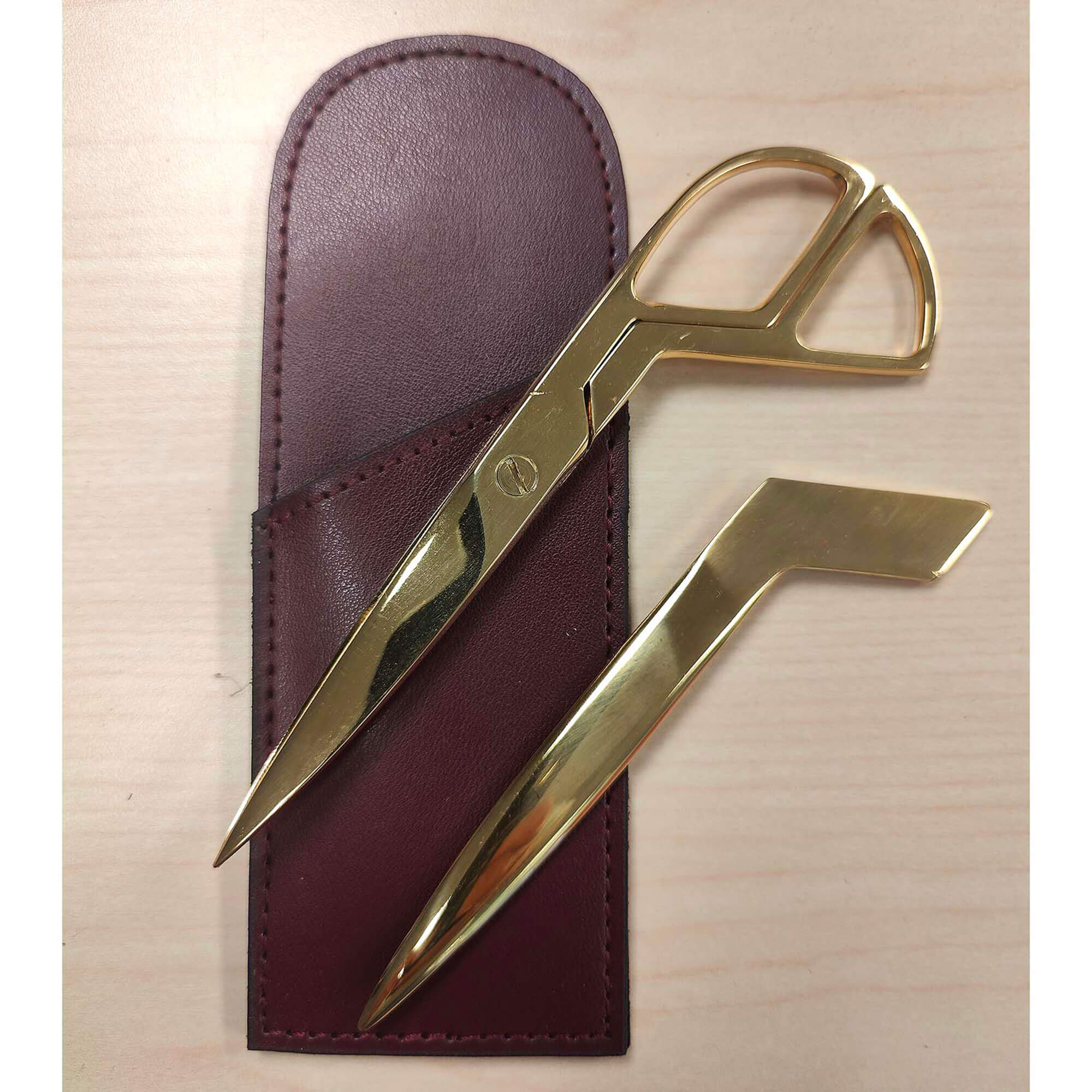 Burgundy Bonded Leather Mini Library Set