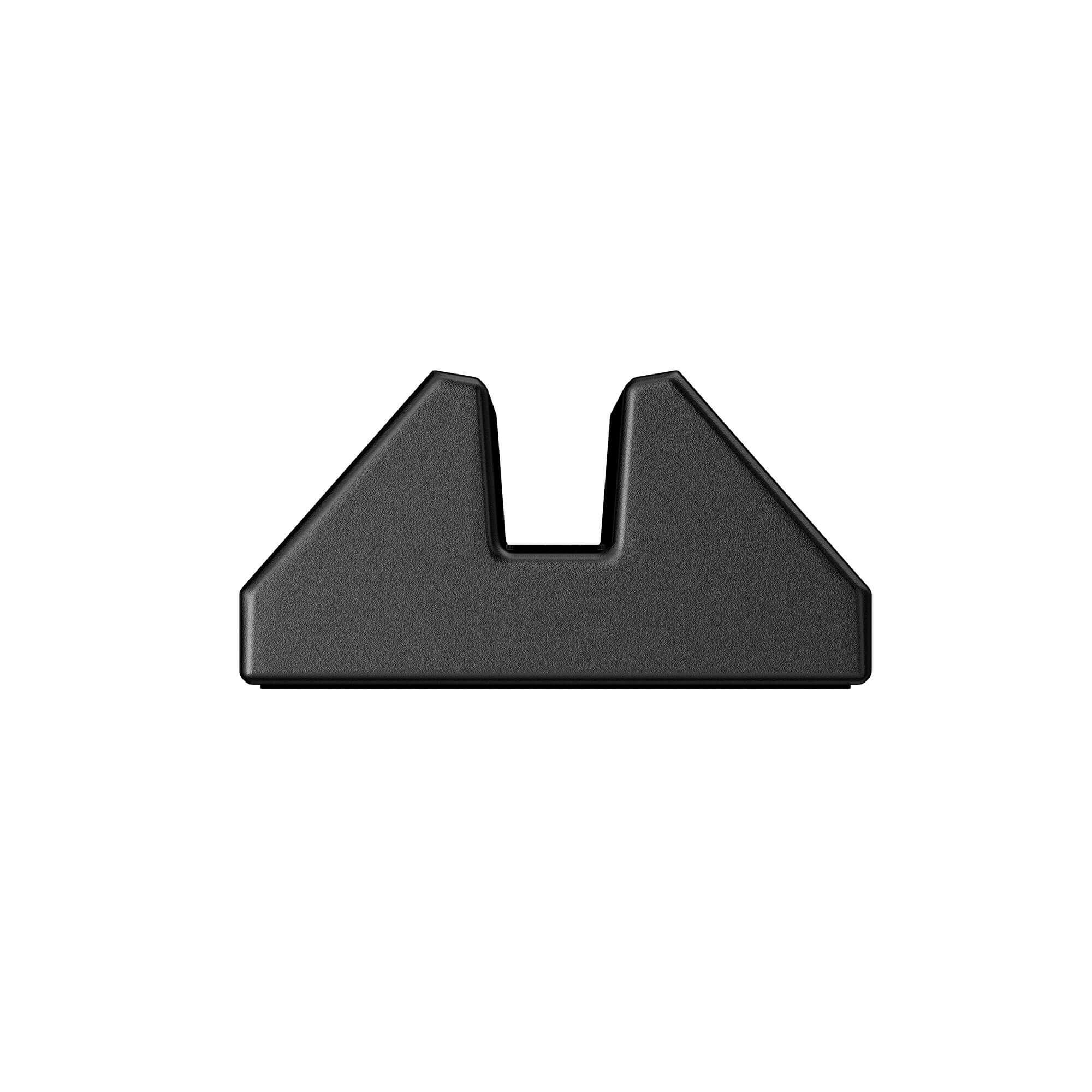 El Casco Black Business Card Holder With Chrome Logo
