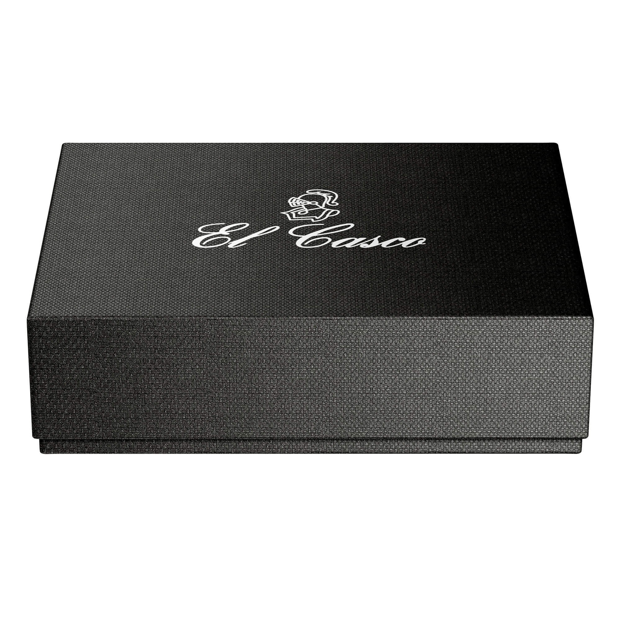 El Casco M671 Adhesive Note Holder (Chrome & orange)
