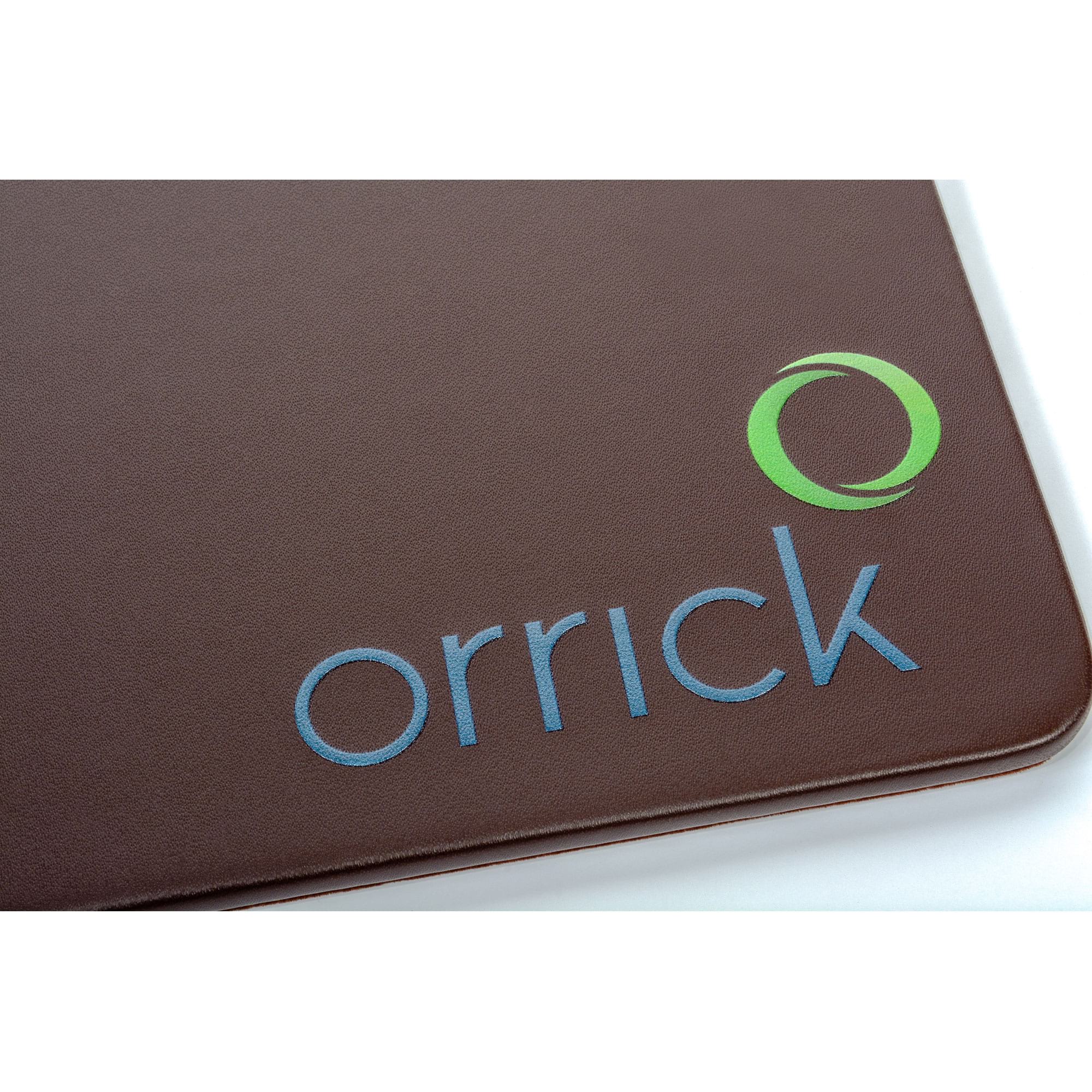 10 Seat Chocolate Brown Leather Conference Room Set w/ Round Coasters