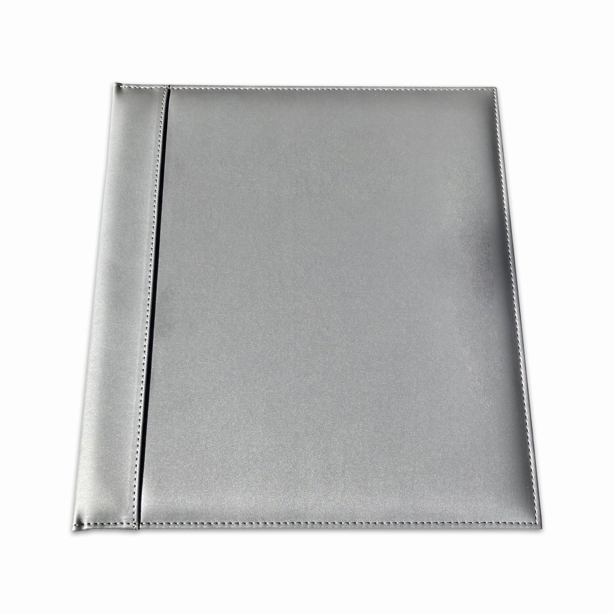 Gray Leatherette 1" Ring Binder