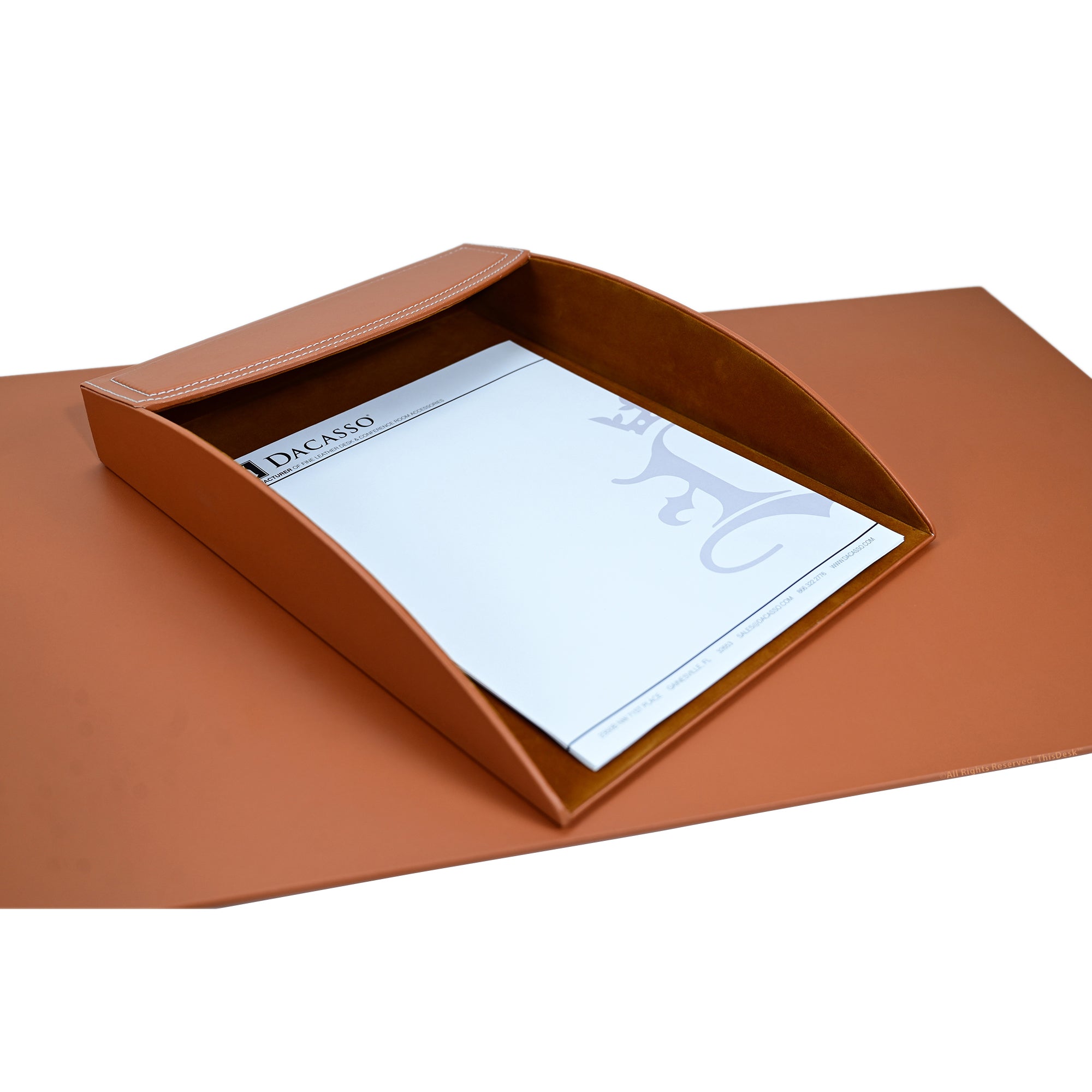 Home/Office 5pc Desk Accessory Set - Tan