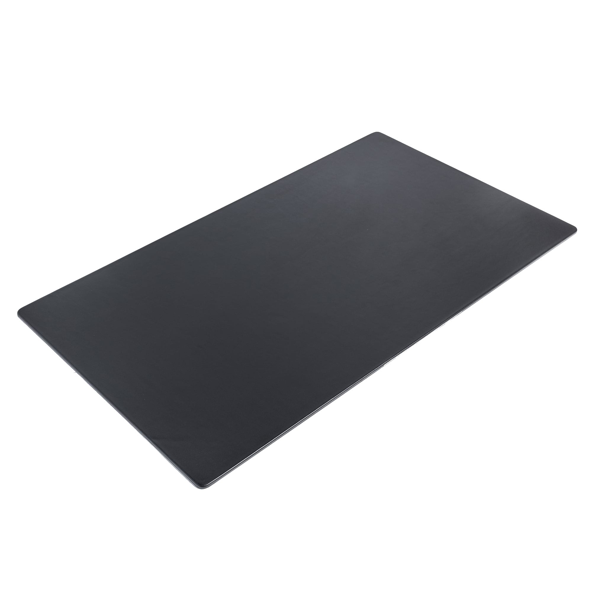 Black Leather 34" x 20" Desk Mat without Rails
