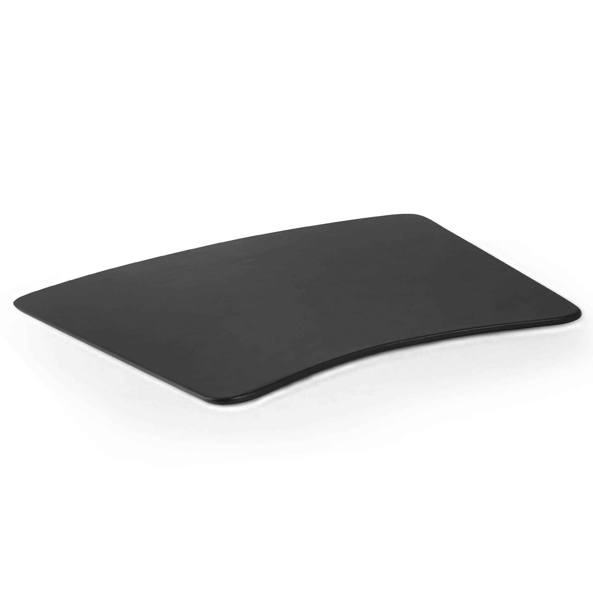 Classic Black Leather 17" x 14" Conference Pad for Round Table