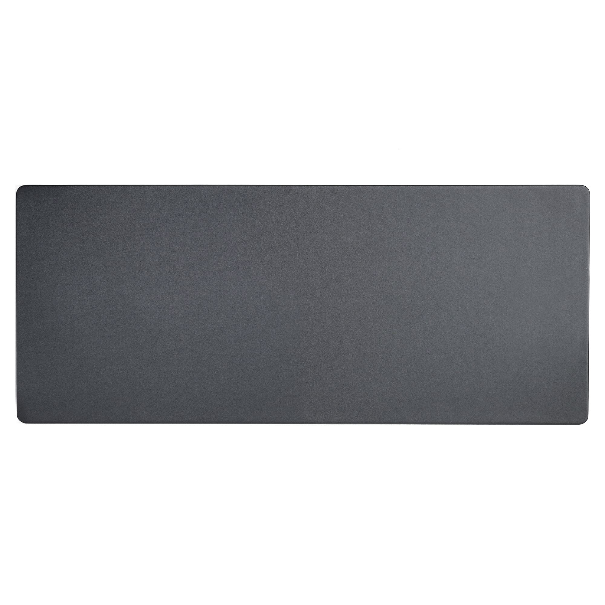 Black Leatherette 30" x 12.5" Keyboard/Mouse Desk Mat
