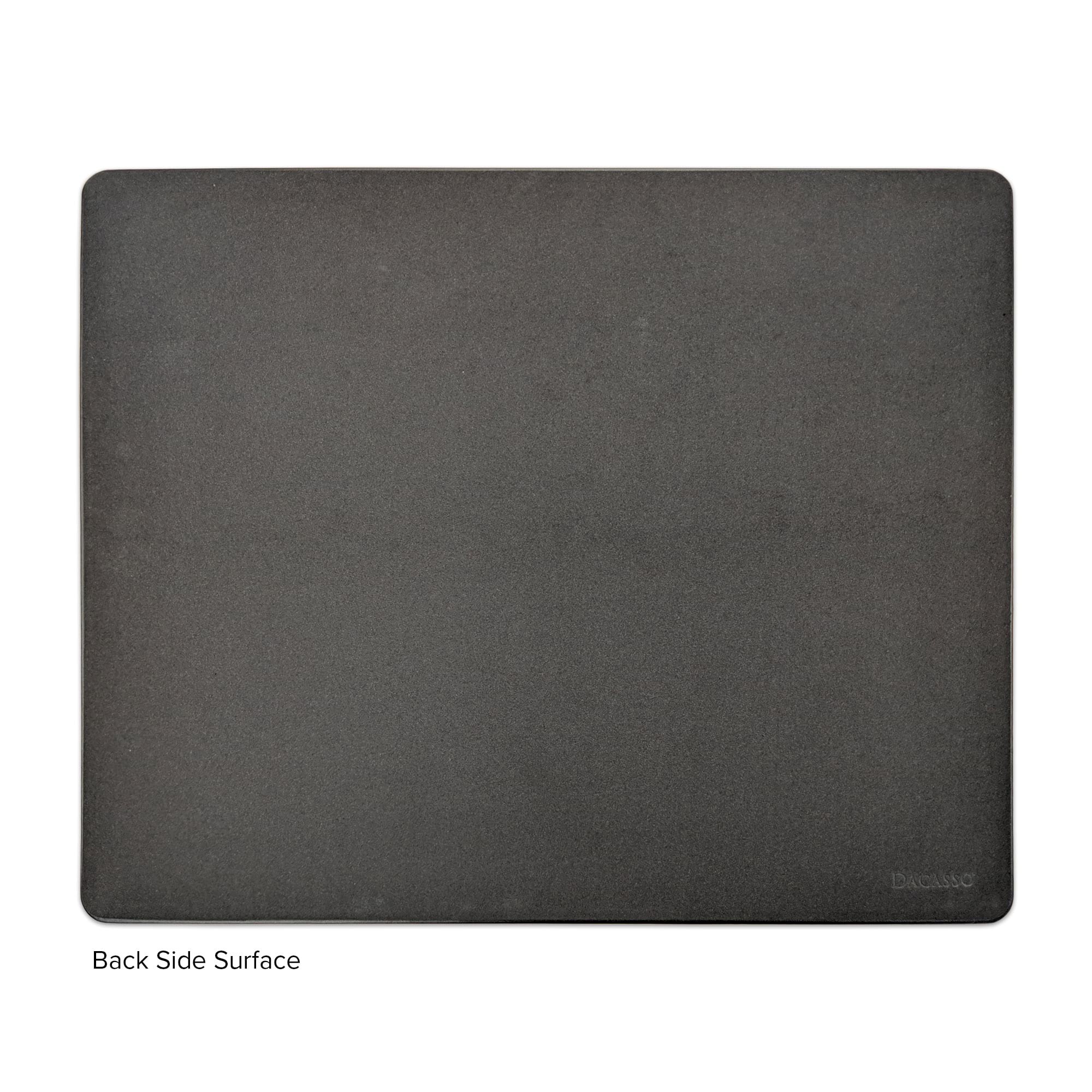 Black Leatherette 17" x 14" Conference Pad With Rubberized Enhanced Non-Slip Backing