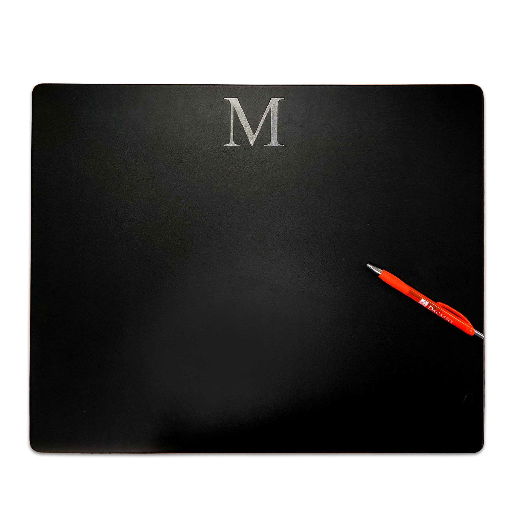 Classic Black Leather 20" x 16" Lap Desk