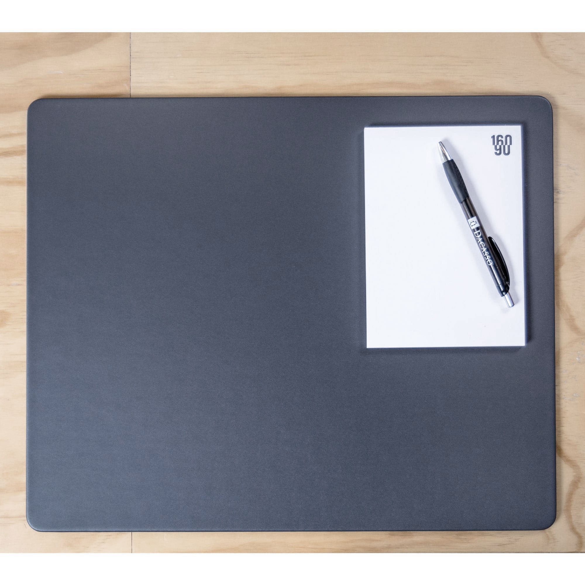 Gray Leatherette 17 x 14 Conference Table Pad