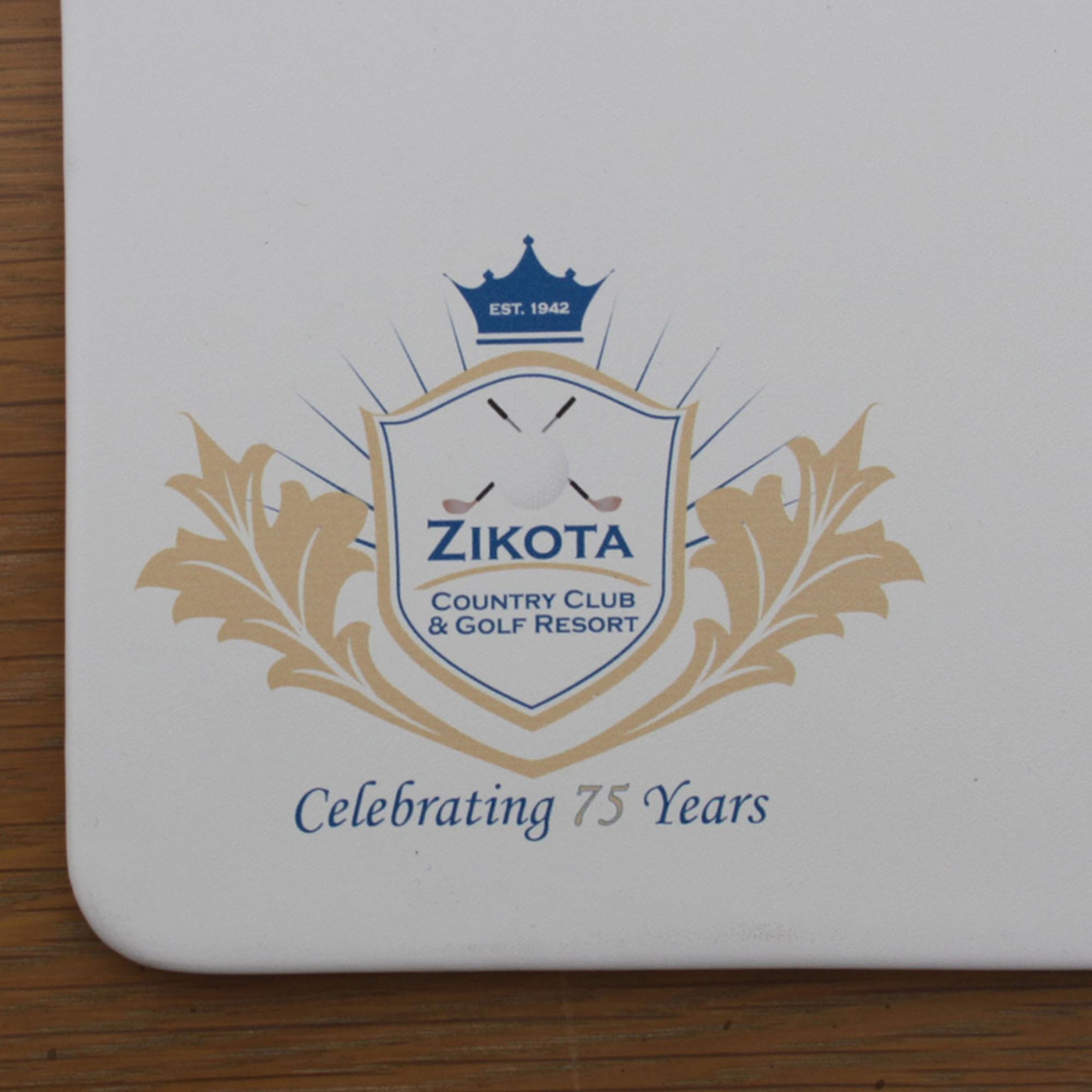 White Leatherette 17 x 14 Conference Table Pad