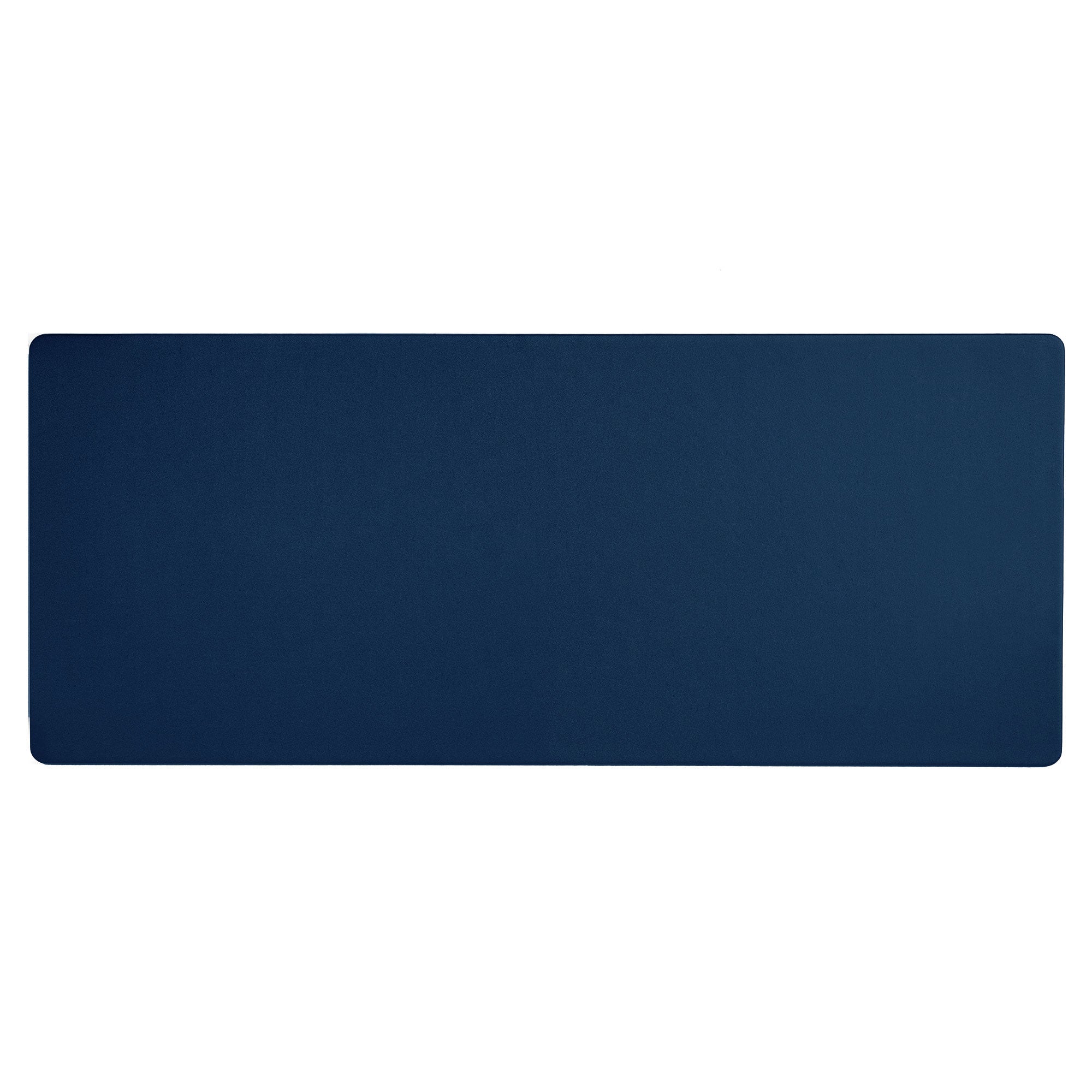 Navy Blue Leatherette 30" x 12.5" Keyboard/Mouse Desk Mat