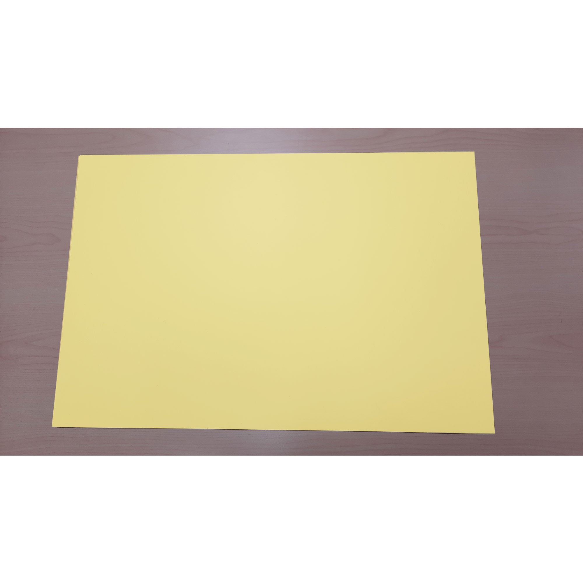Pastel Yellow 25.5" x 17.25" Blotter Paper Pack (5pk)
