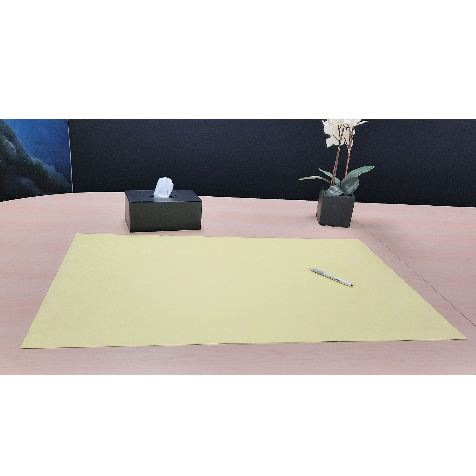 Pastel Yellow 38" x 24" Blotter Paper Pack (5pk)