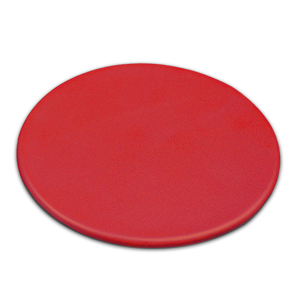12 Seat Red Leather Conference Room Set w/ Round Coasters, 17 x 14 Size Pads
