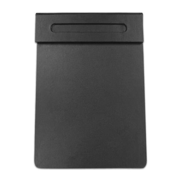 Classic Black Leather Clipboard