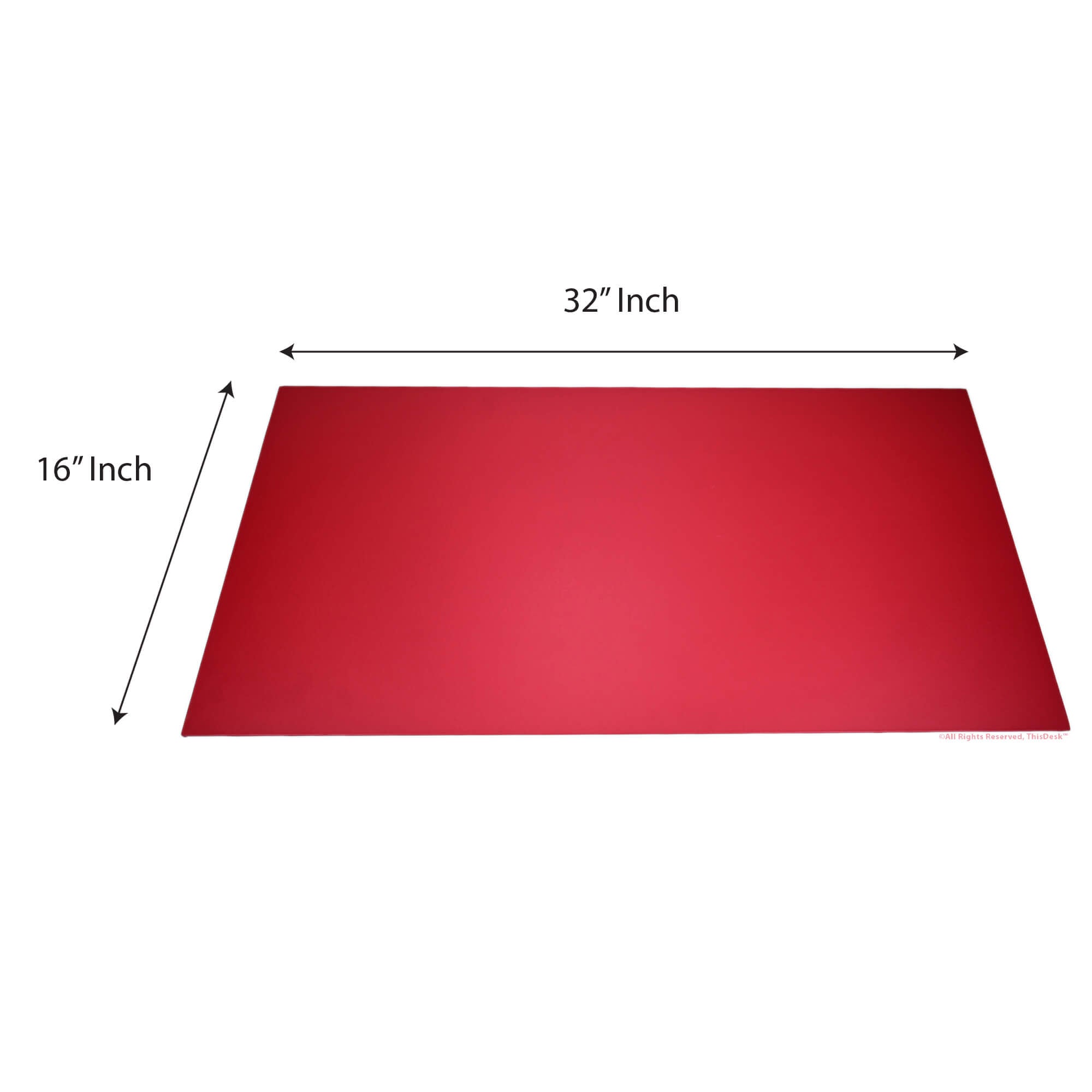 Home/Office 5pc Desk Accessory Set - Red