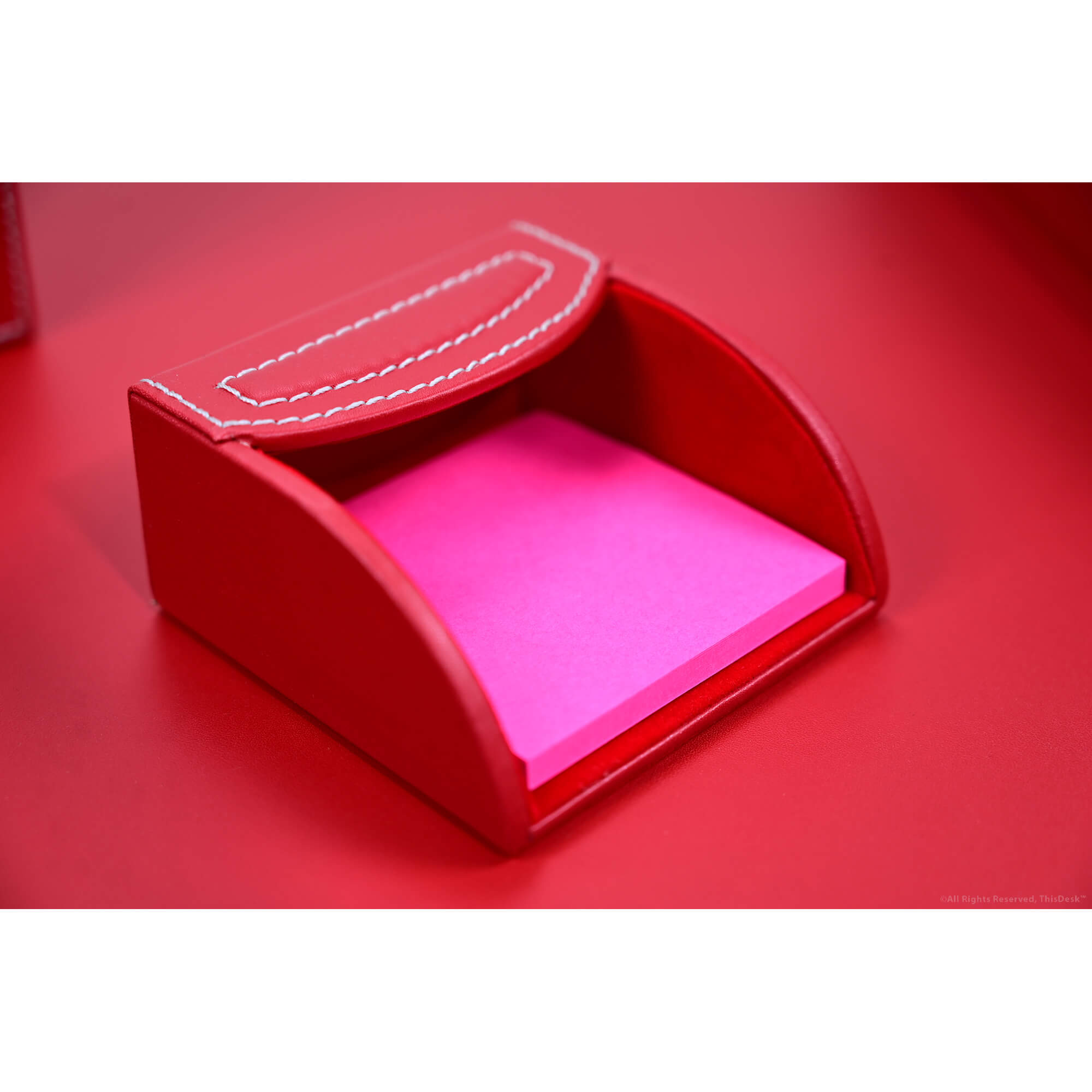 Home/Office 5pc Desk Accessory Set - Red