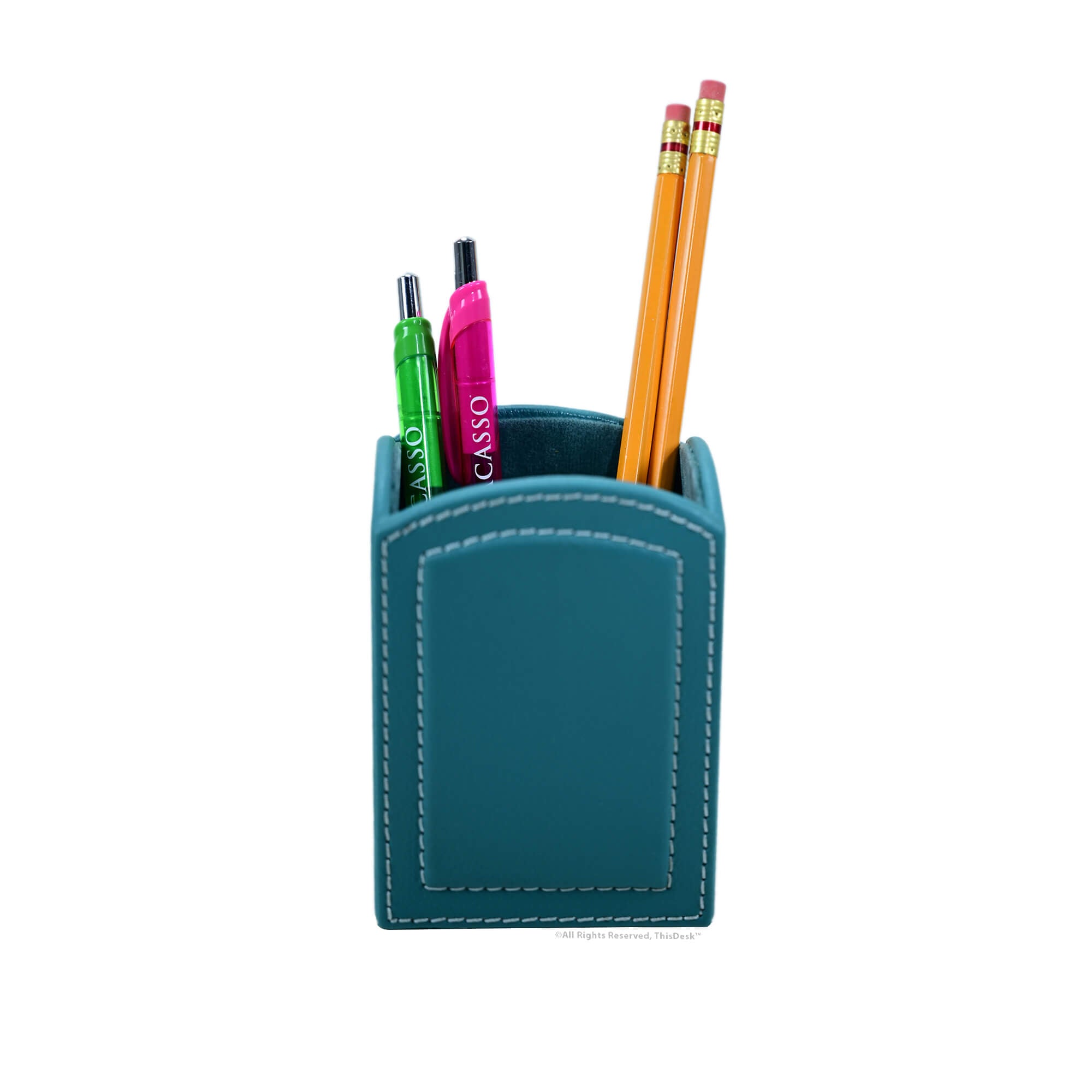 Home/Office 5pc Desk Accessory Set - Teal