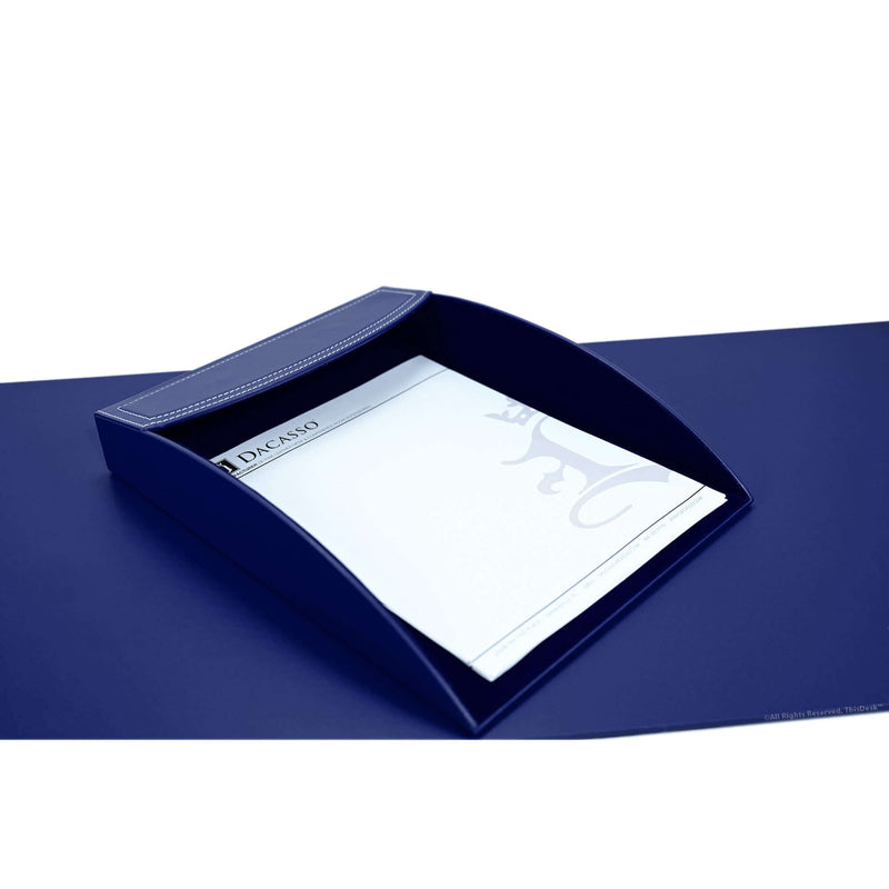 Home/Office 5pc Desk Accessory Set - Navy Blue