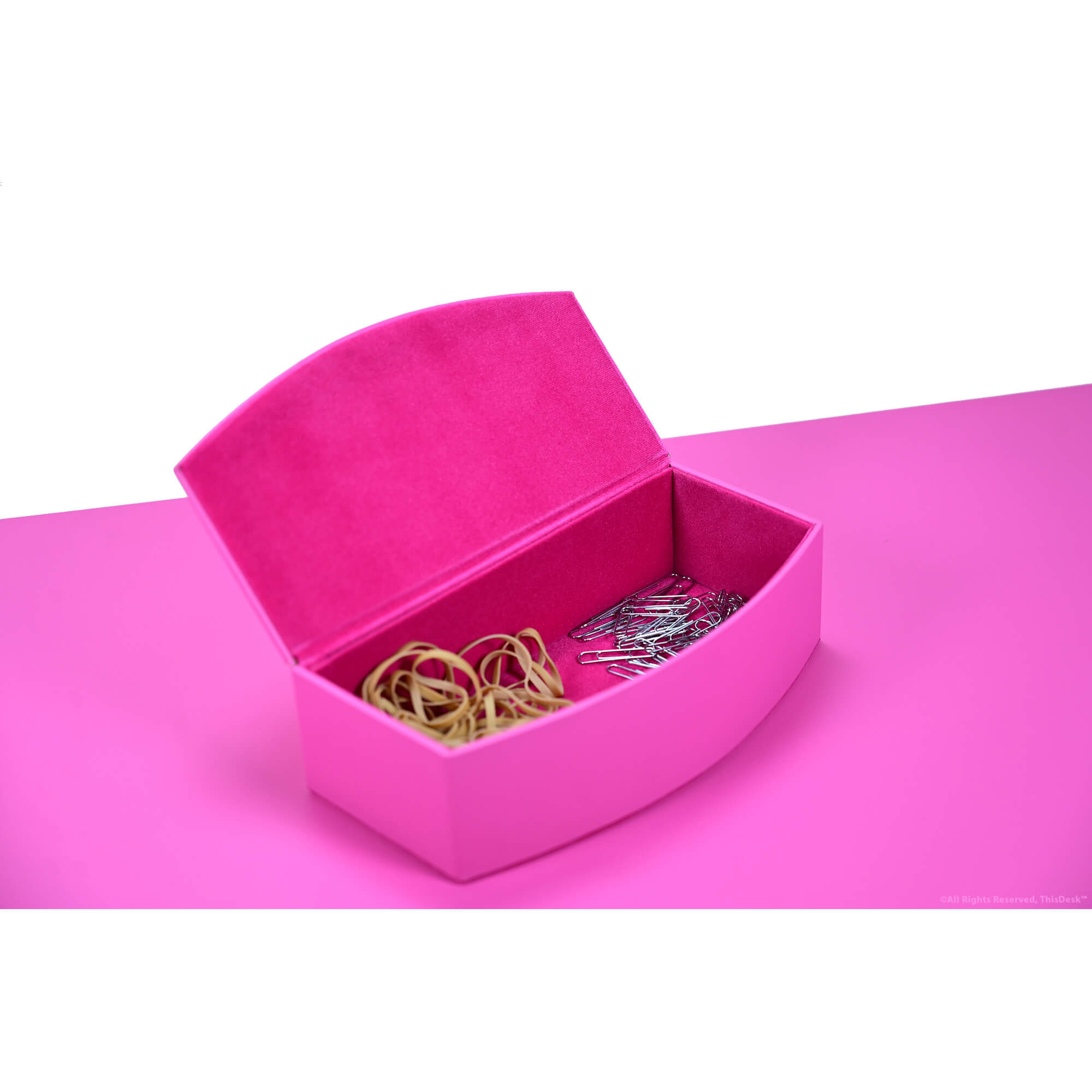 Home/Office 5pc Desk Accessory Set - Pink
