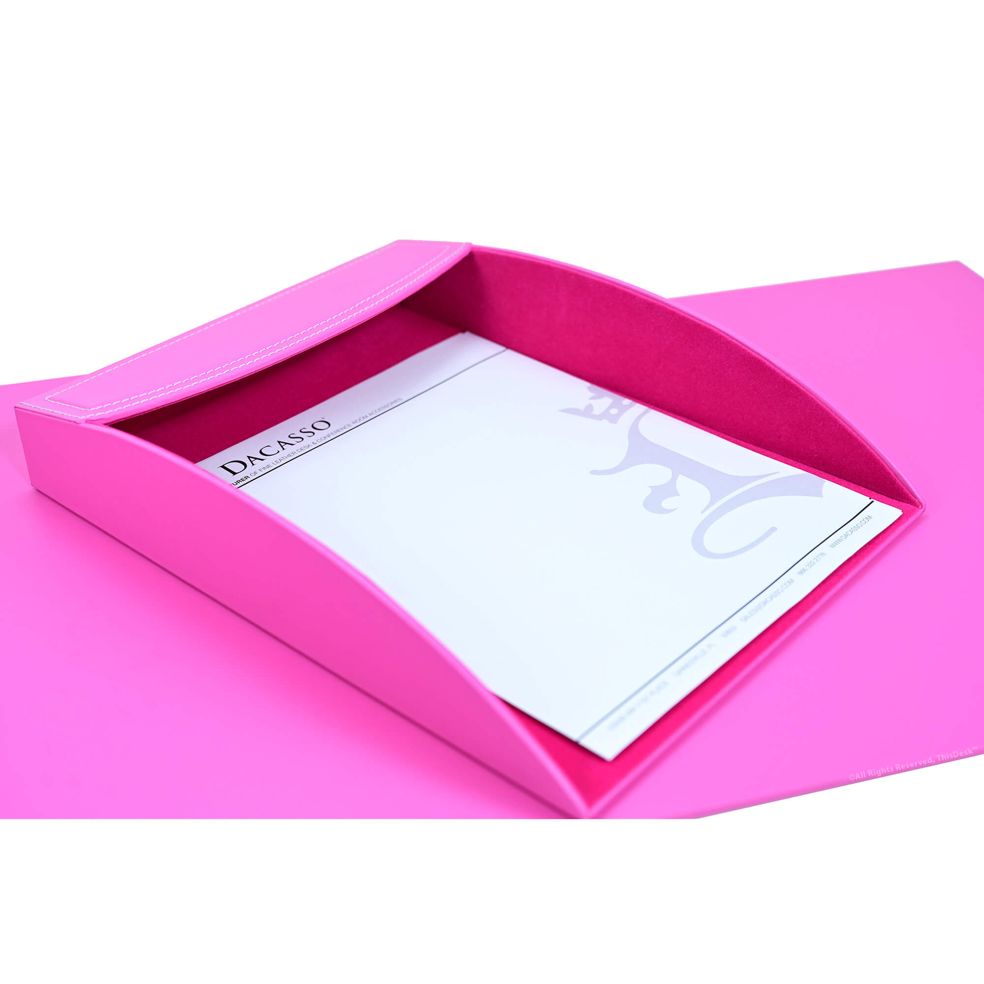 Home/Office 5pc Desk Accessory Set - Pink