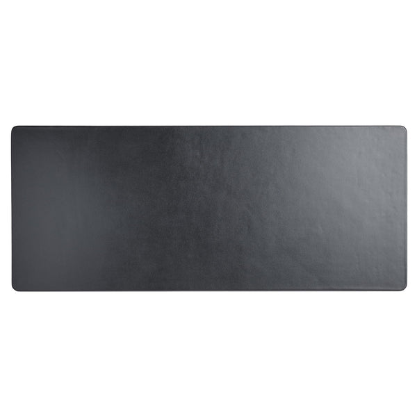 Classic Black Leather 30" x 12.5" Keyboard/Mouse Desk Mat