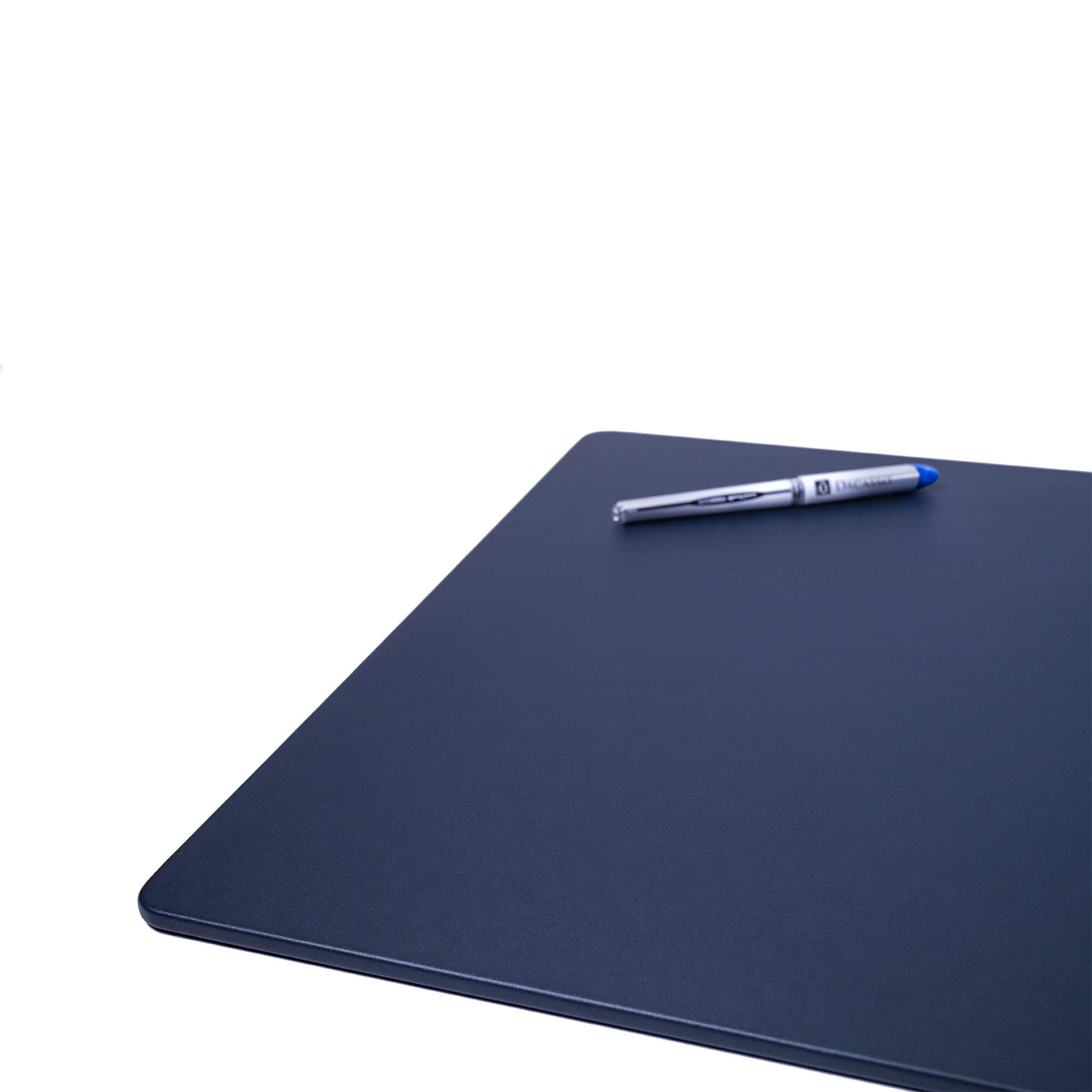 Navy Blue Leatherette 20" x 16" Conference Table Pad