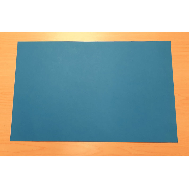 Cyan Blue 22" x 14" Blotter Paper Pack