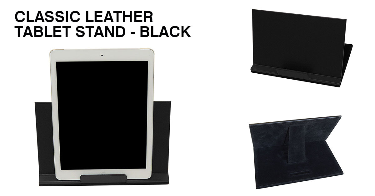 NEW PRODUCT RELEASE: Classic Leather Tablet Stand for Desktop