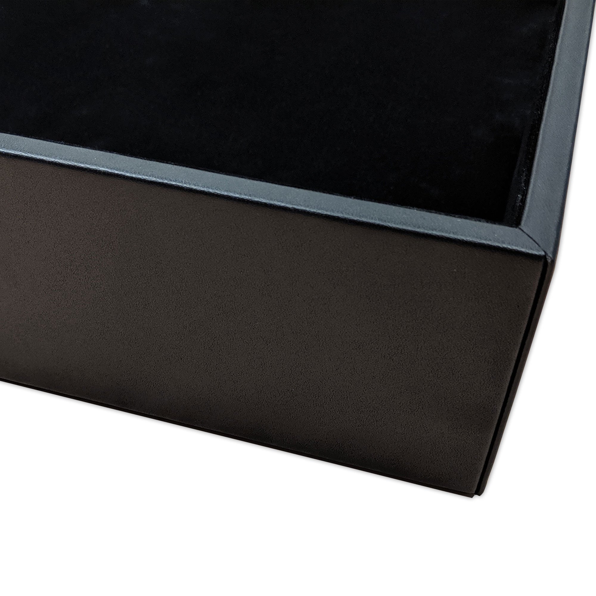 Black Leather 17" x 14" Conference Pad Holder