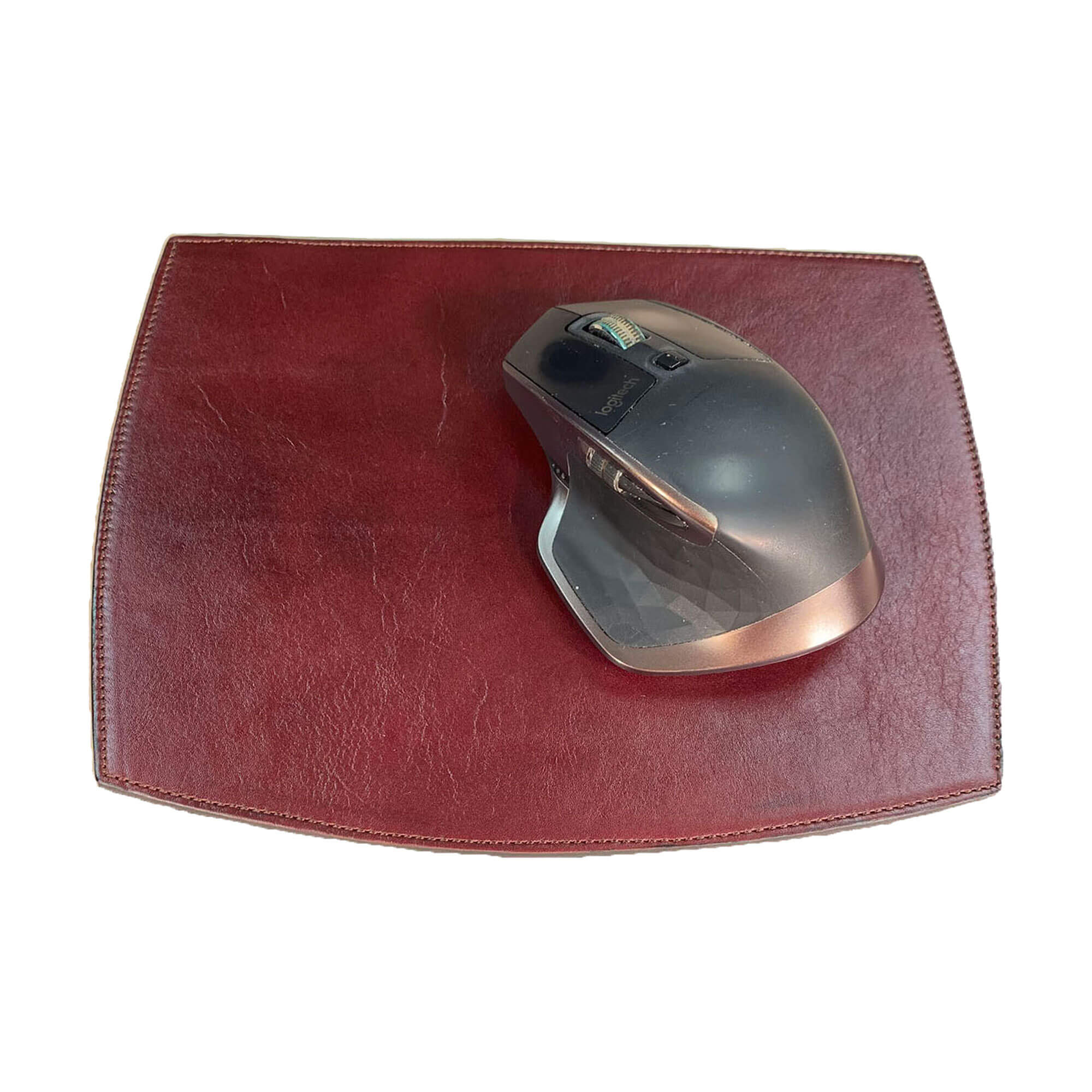 Mocha Leather Mouse Pad