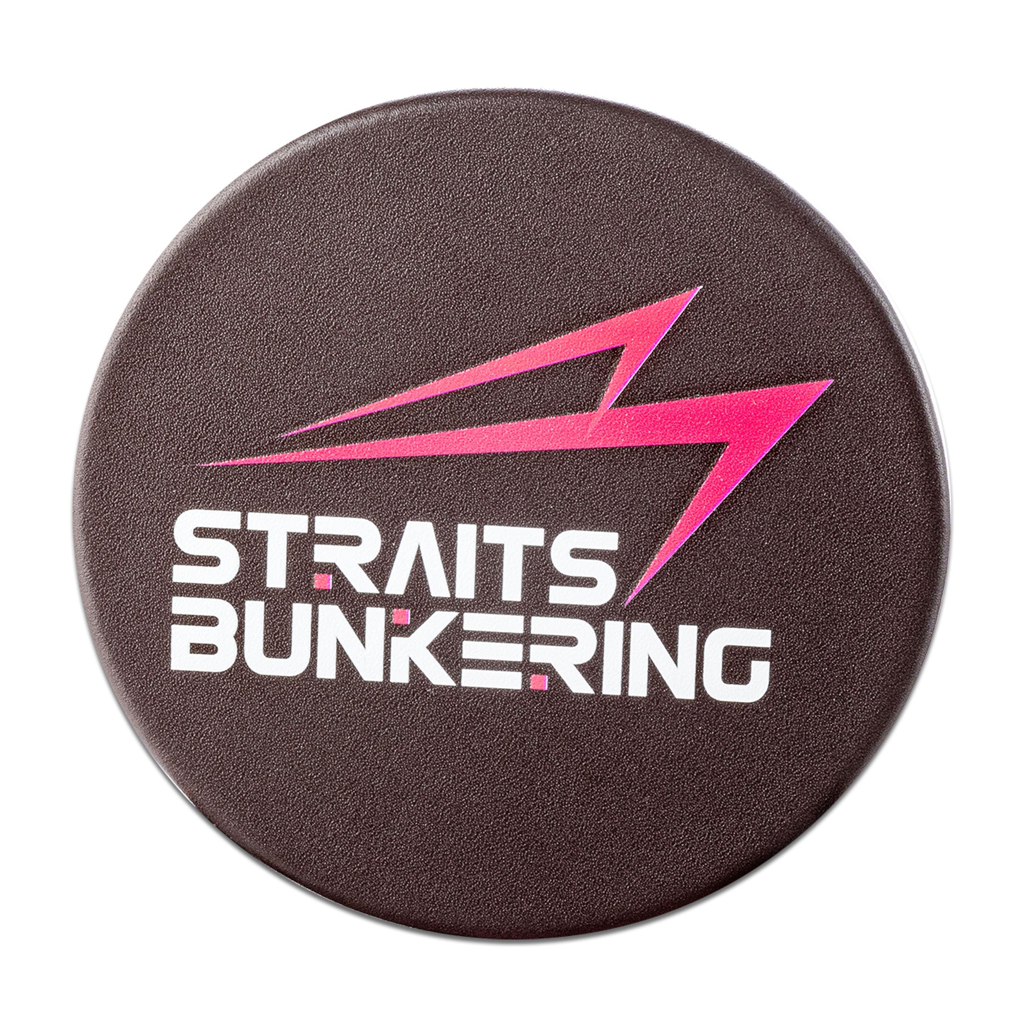 Chocolate Brown Leatherette Coaster