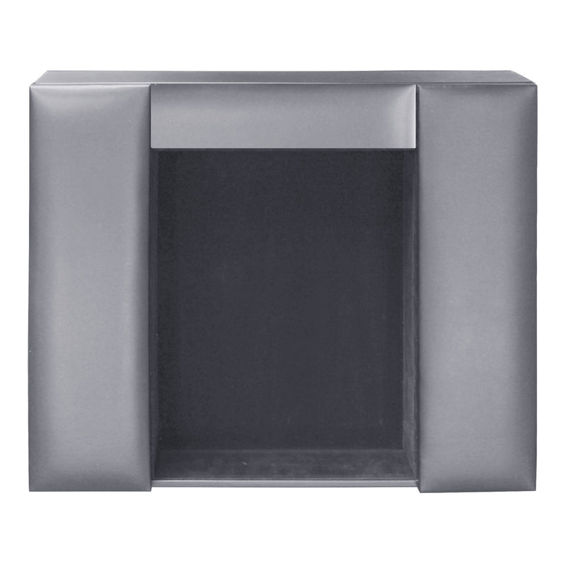 Gray Leatherette Enhanced Conference Room Organizer