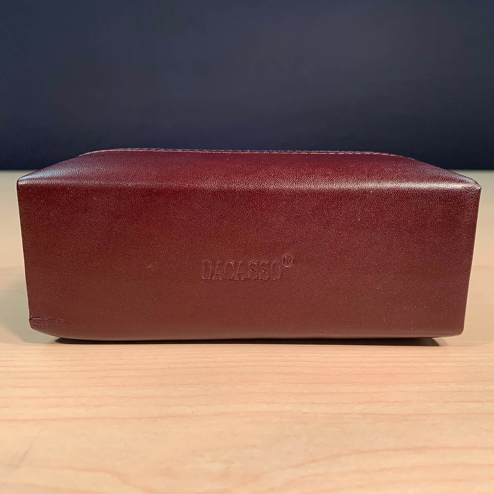 Two-Tone Leather Letter Holder