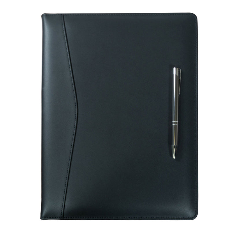 Black Leather Standard Portfolio