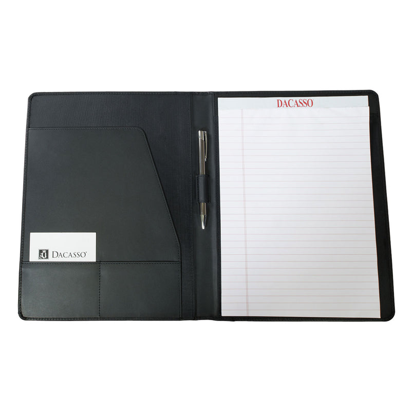 Black Leather Standard Portfolio