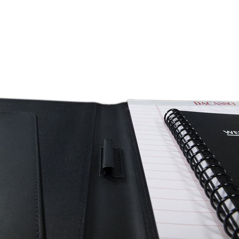 Black Leather Standard Portfolio