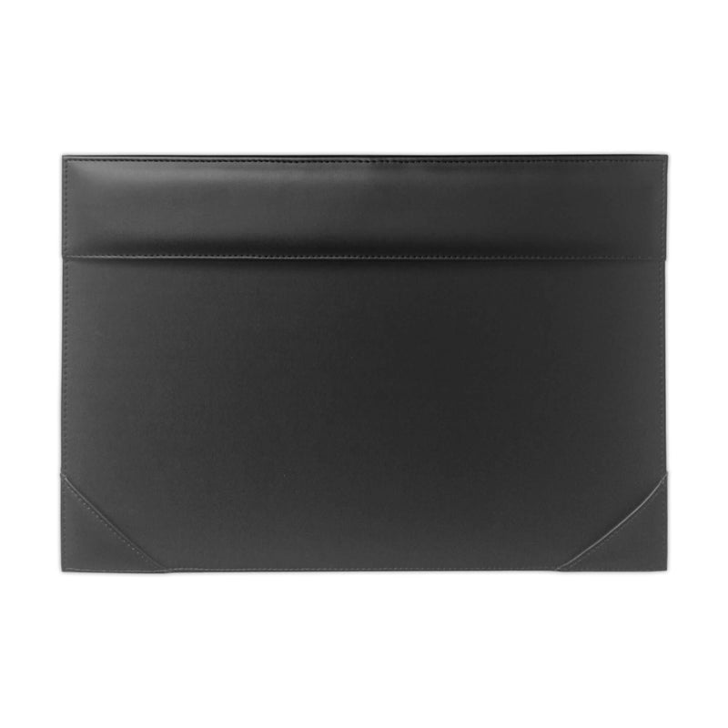 Black Leather Double Wall Calendar w/ 2025 Insert