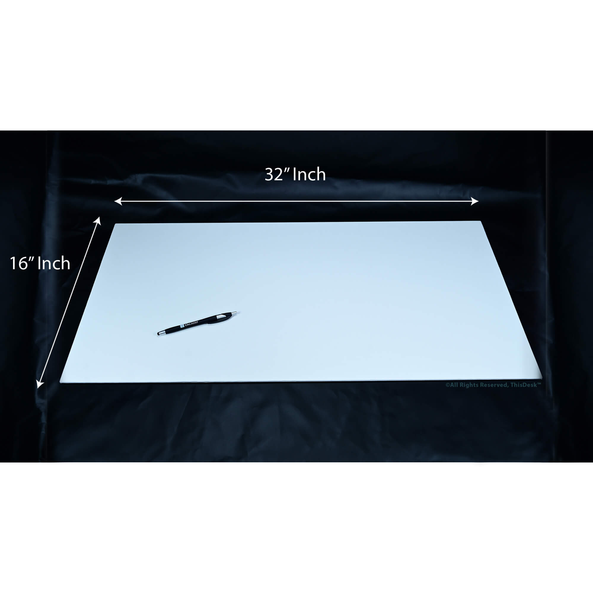 Home/Office 5pc Desk Accessory Set - White