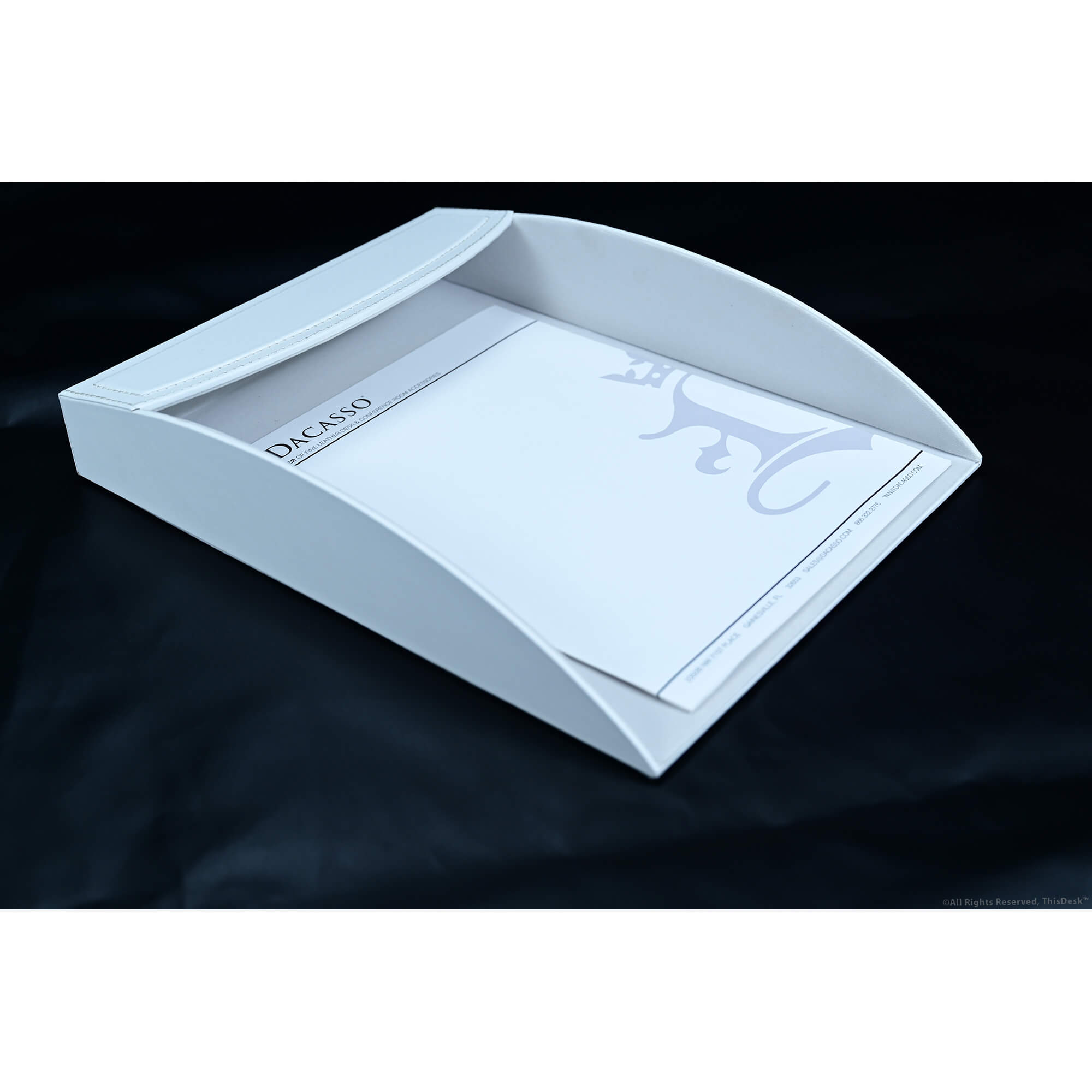 Home/Office 5pc Desk Accessory Set - White