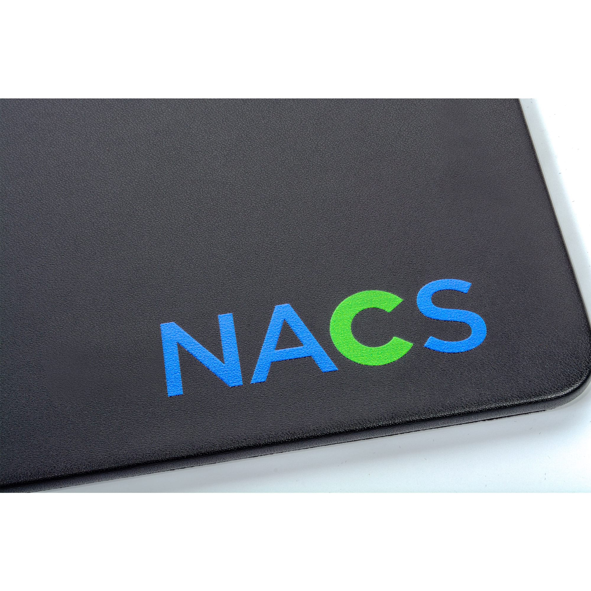 Black Leather 20 x 16 Conference Table Pad