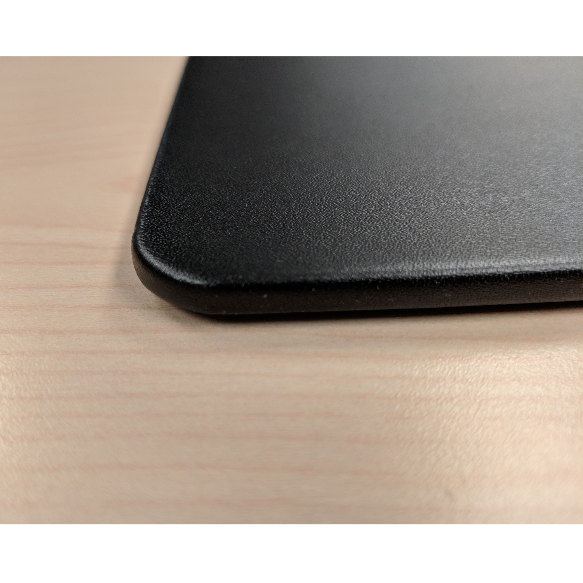 Black Leatherette 17" x 14" Conference Pad for Glass Tabletop