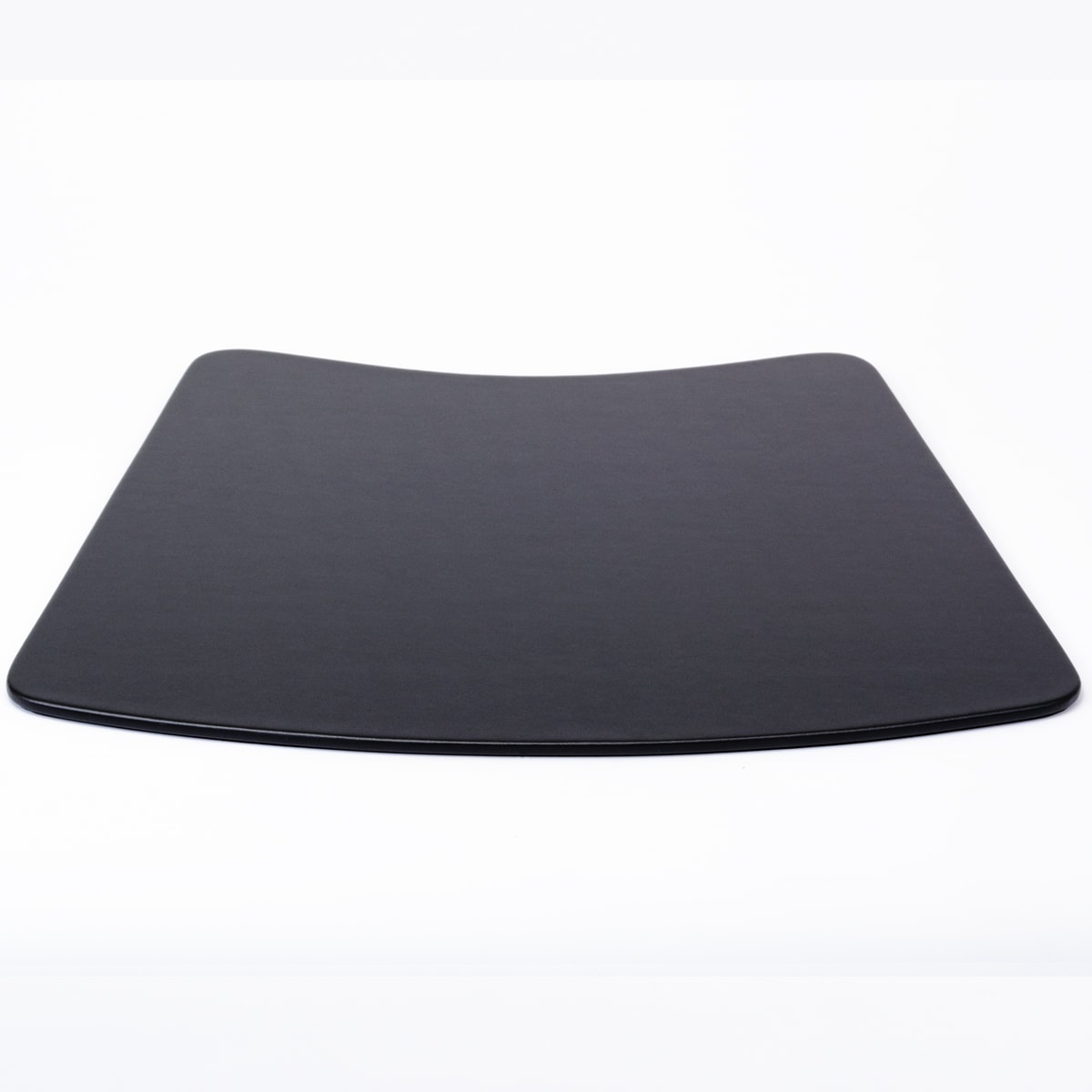 Black Leatherette 17" x 14" Conference Pad for Round Table