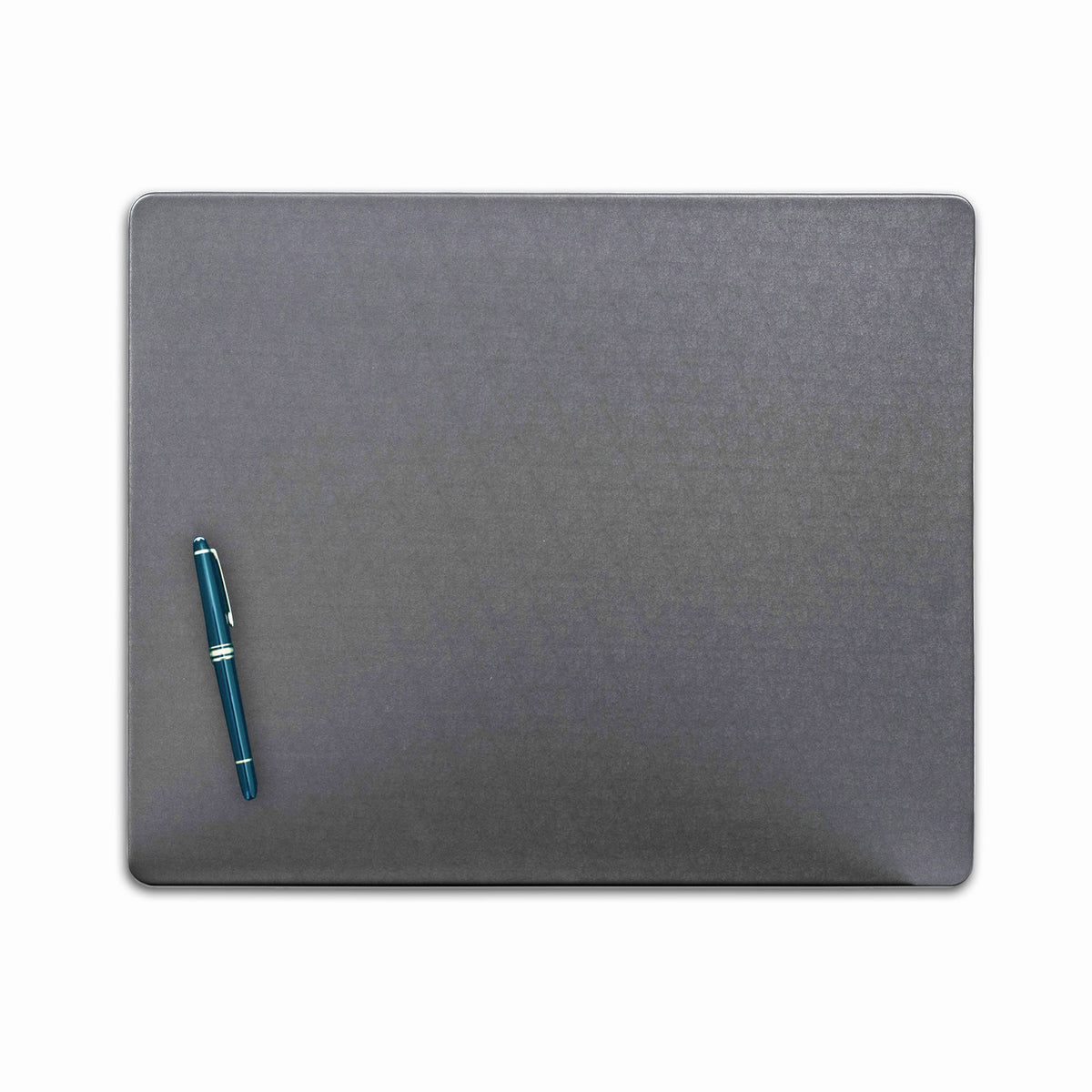Gray Leatherette 17 x 14 Conference Table Pad