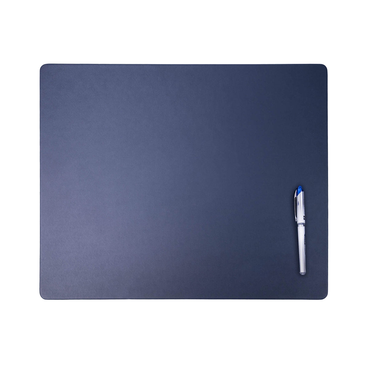 Navy Blue Leatherette 17 x 14 Conference Table Pad